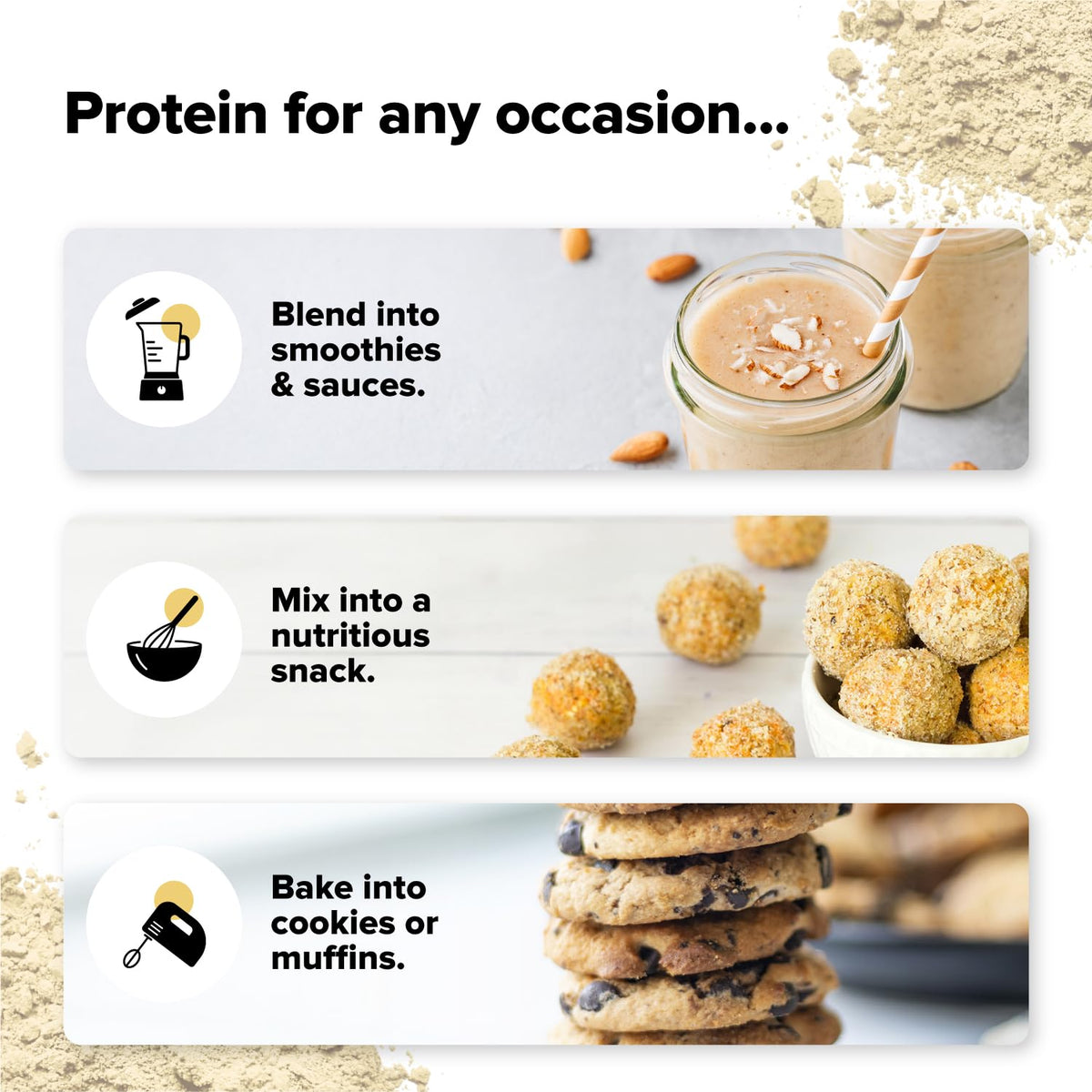 Vegan Vanilla Plant-Based Protein Powder 15 Servings L525119
