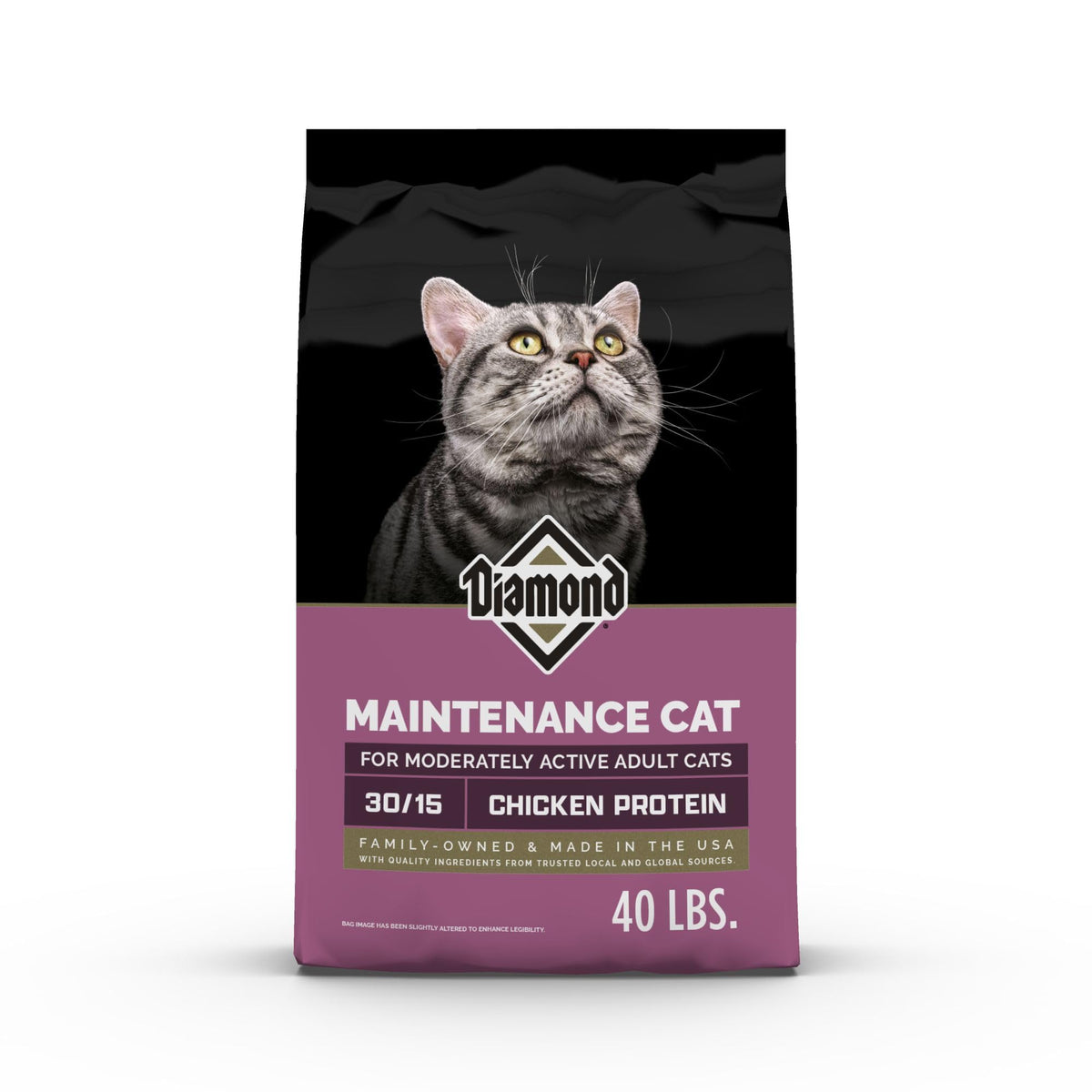 Adult Dry Cat Food Chicken Protein 40lb Z383613