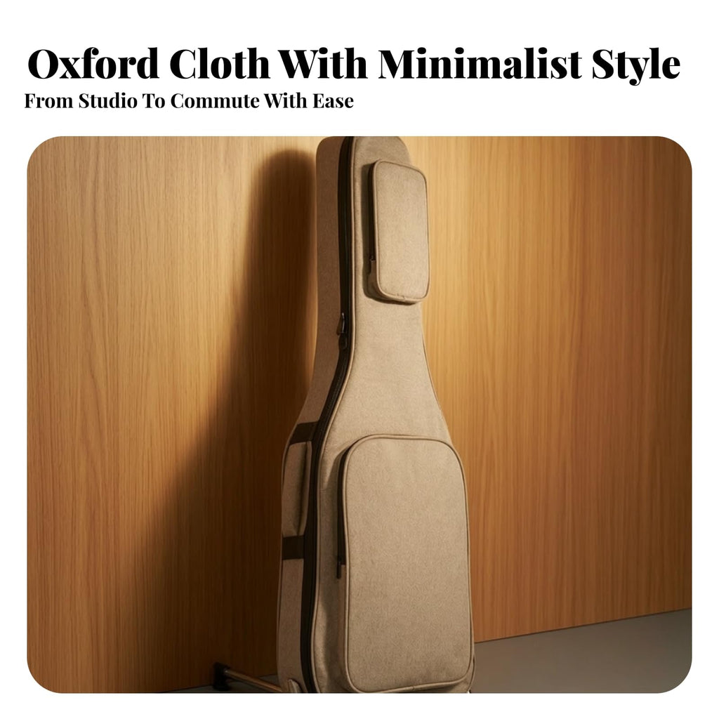 Electric Guitar Carrier Case with 15mm Padding Oxford Cloth Gig Bag P6679