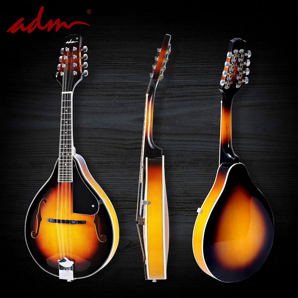 Wood A Style Mandolin Instrument Kit with Bag B345373