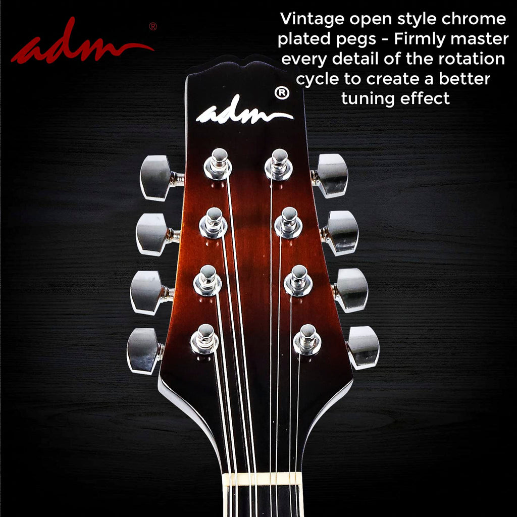 Wood A Style Mandolin Instrument Kit with Bag B345373