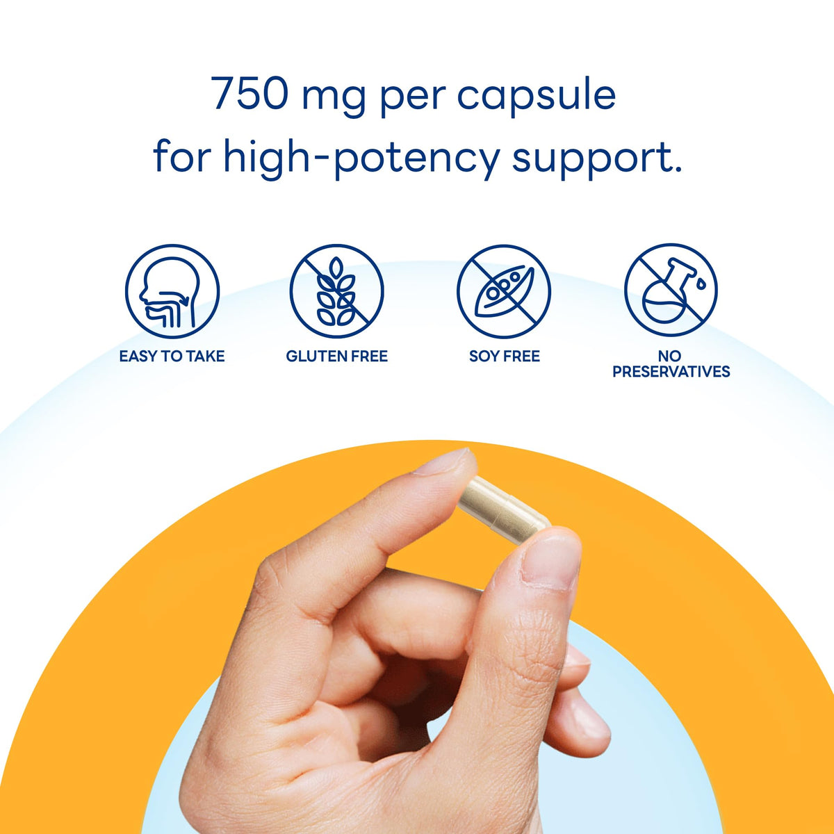 Psyllium Husks Capsules 4500 mg 120 Capsules K252562