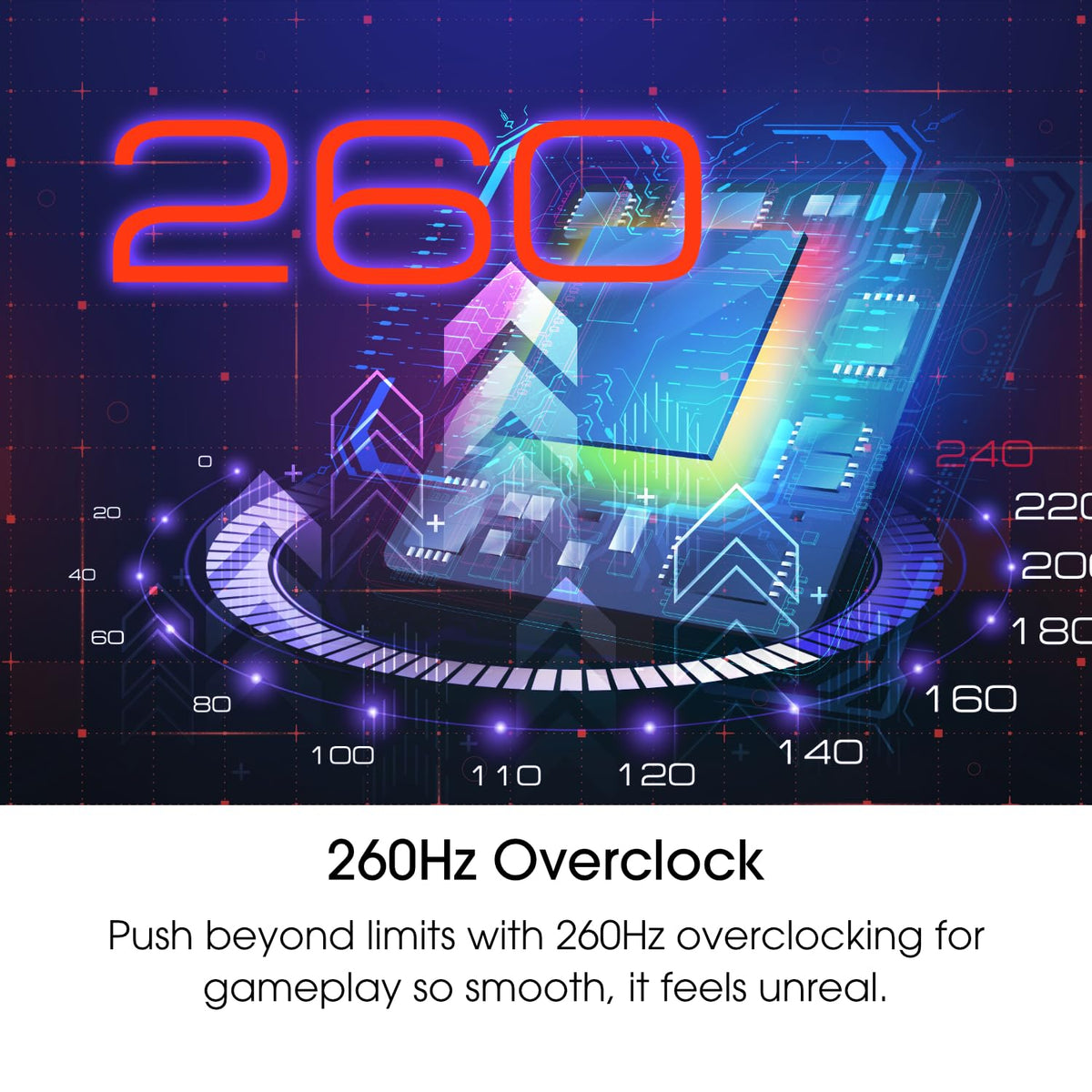Curved 32-Inch 1080p 240Hz 1ms Gaming Monitor R91743