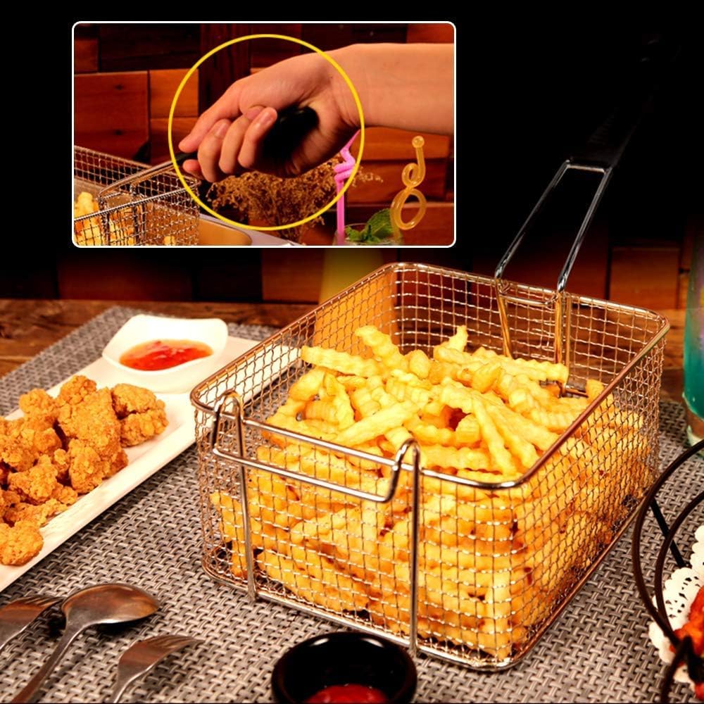 Stainless Steel Deep Fry Basket L773