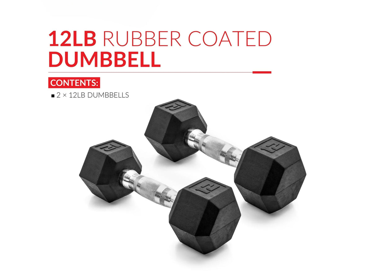 12 lb Hex Dumbbell Pair X50177
