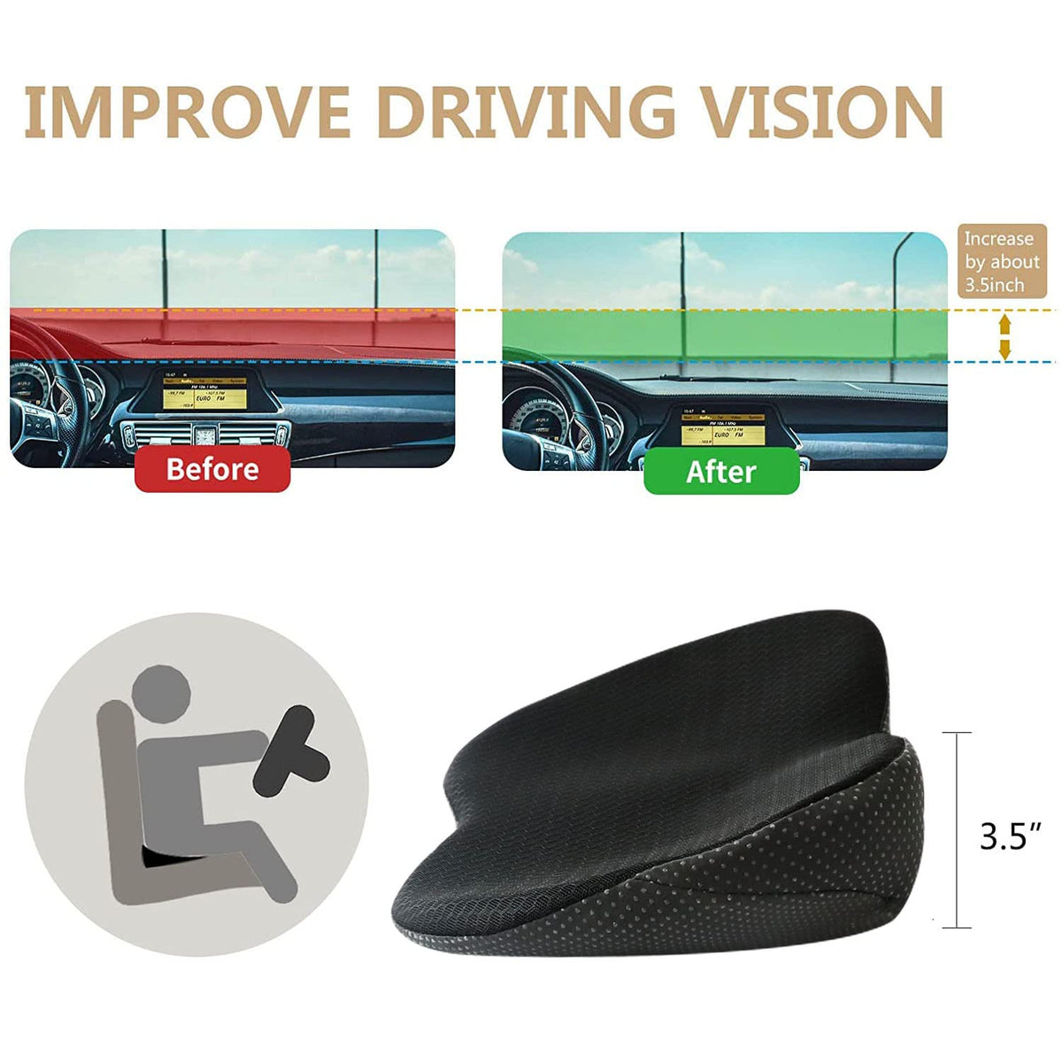 Car Seat Cushion L529