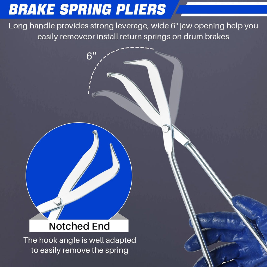 8 Pc Drum Brake Tool Kit J7871