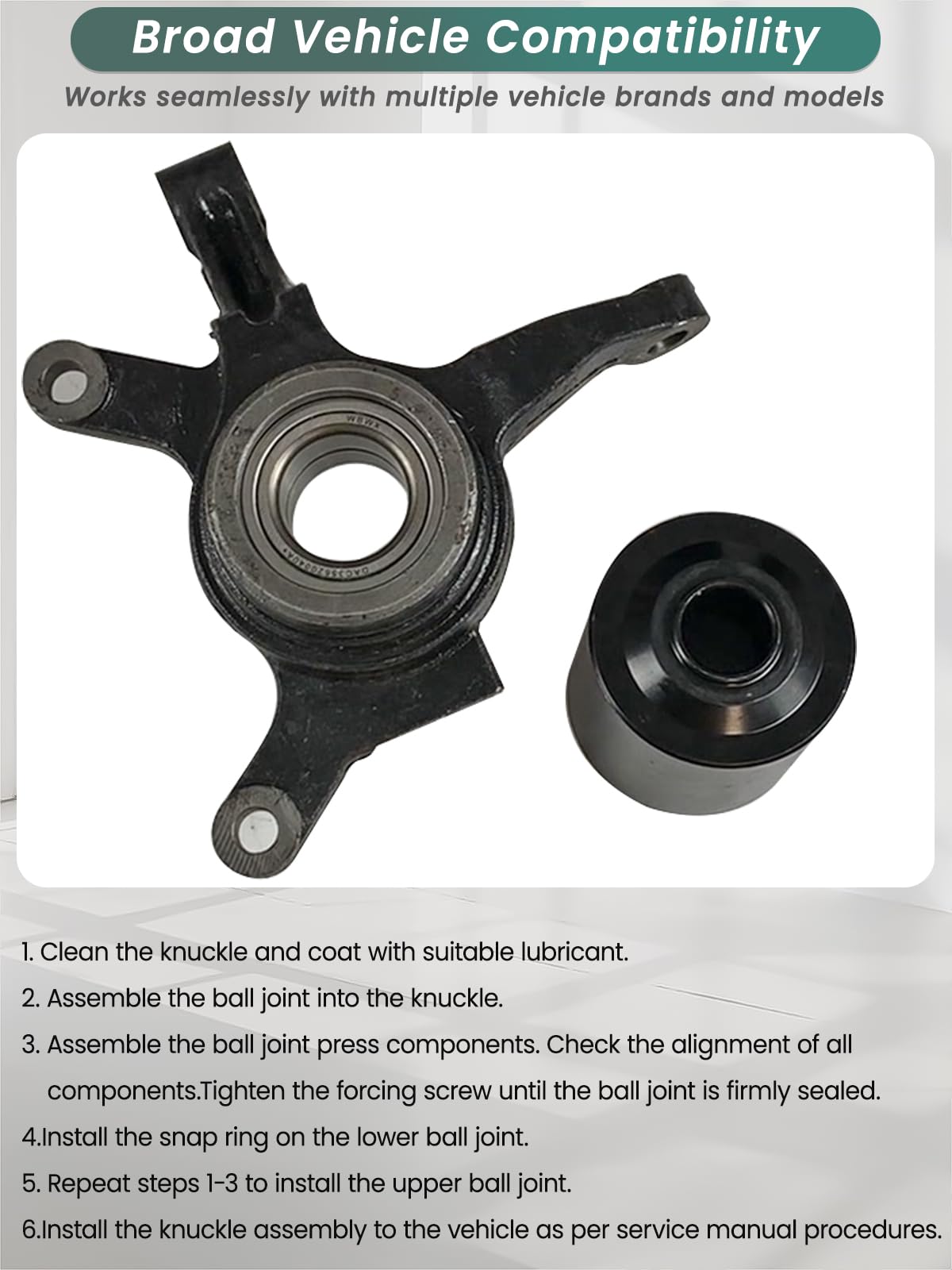 14 Piece Ball Joint Service Adapter Set D9567