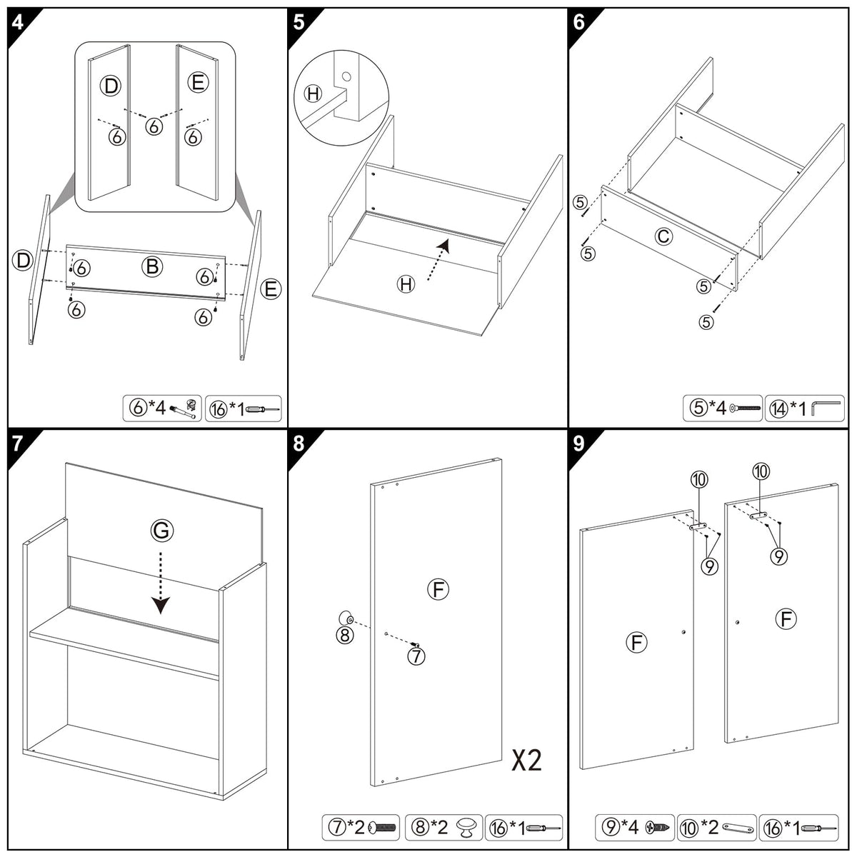 White 2-Door Over The Toilet Storage Cabinet U856134