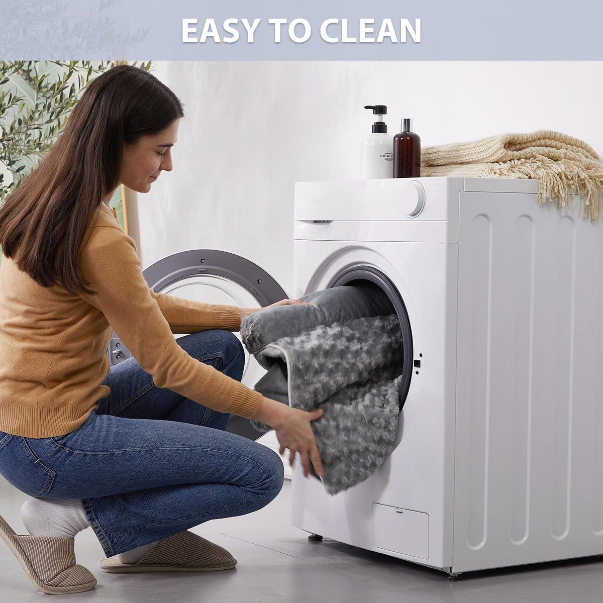 Washable Large Dog Bed N90079