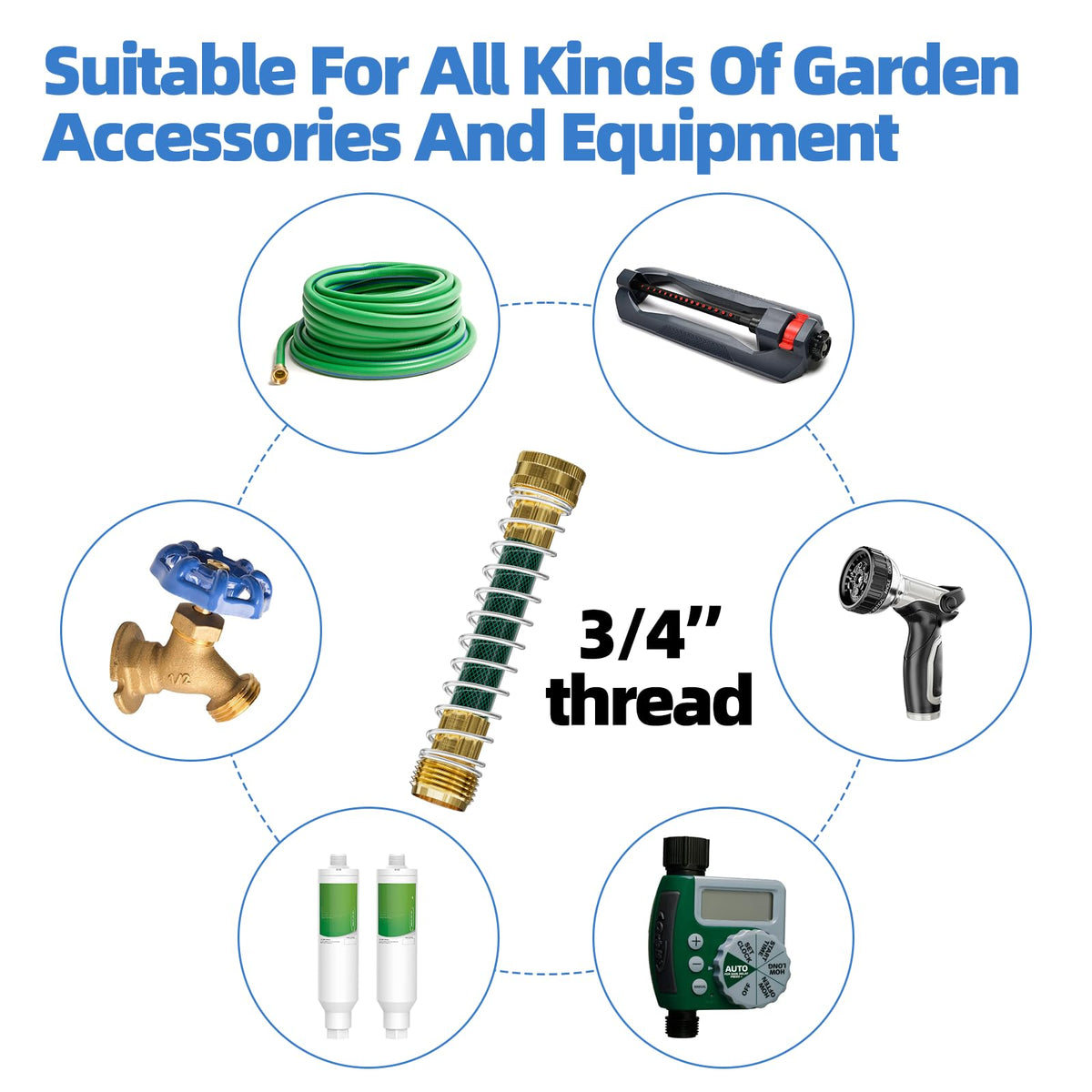 50 ft x 5/8 in Heavy Duty Garden Hose V60627