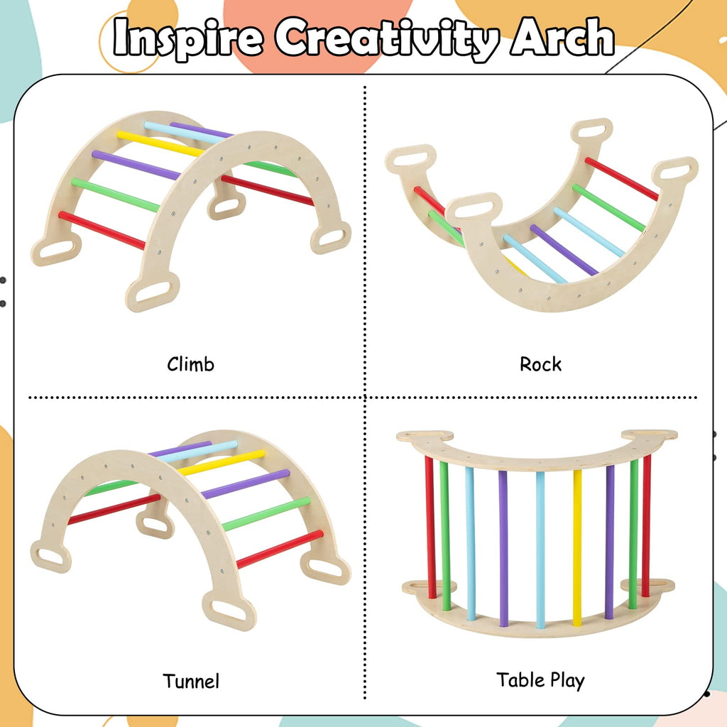 7 in 1 Foldable Wood Climbing Toys I788