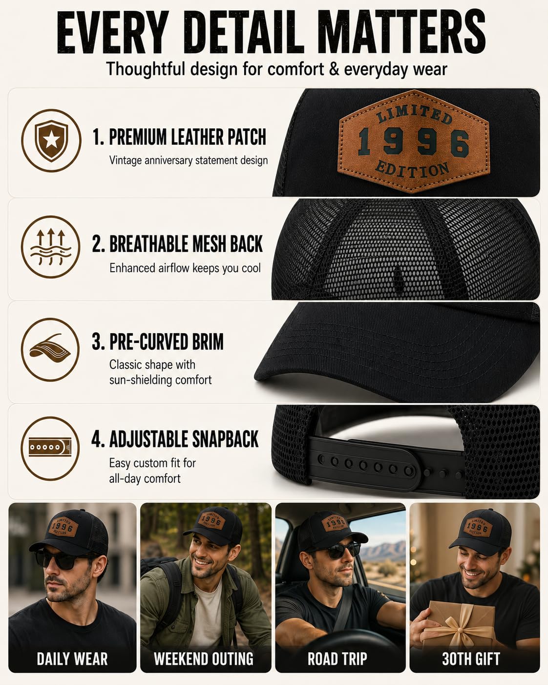 Vintage Mesh Trucker Hat E372080