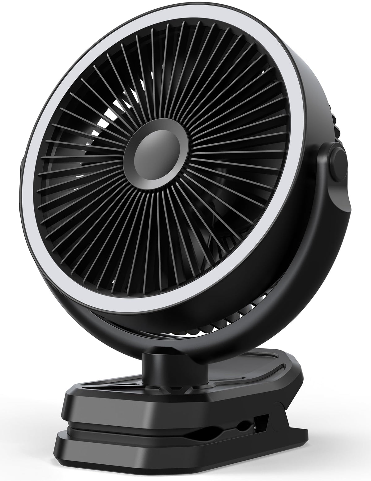 10000mAh Rechargeable 8 Inch Clip on Fan Black K80054
