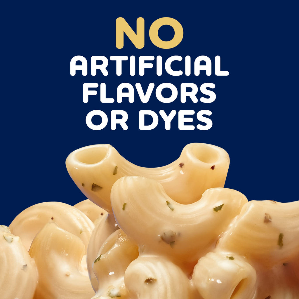White Cheddar and Garlic and Herbs Mac and Cheese 11.9 oz Pack of 4 T3308