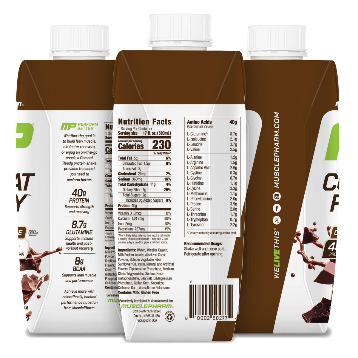 Chocolate Fudge Protein Shake 12 Pack A429037