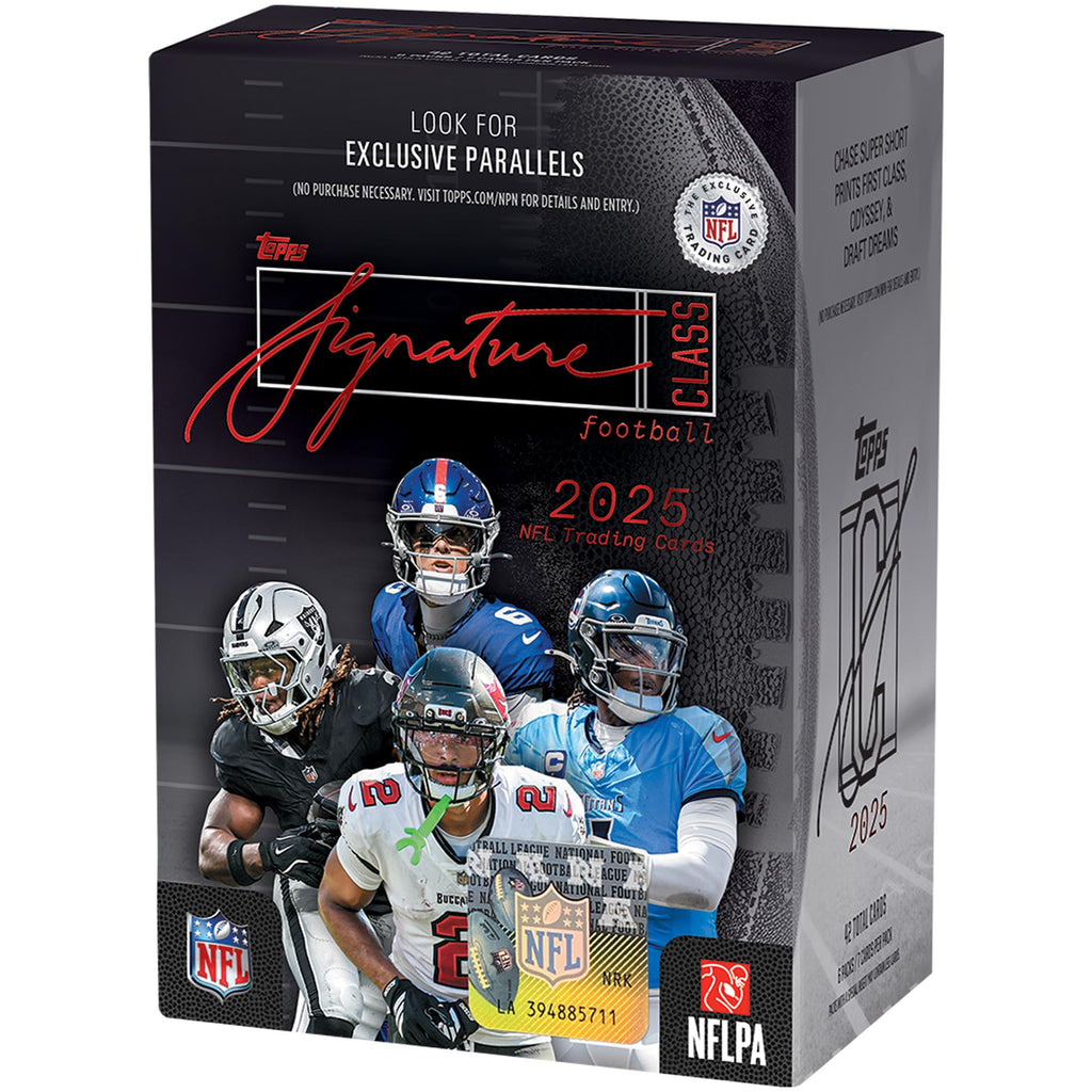 2025 Topps NFL Signature Class Football Value Box Z903