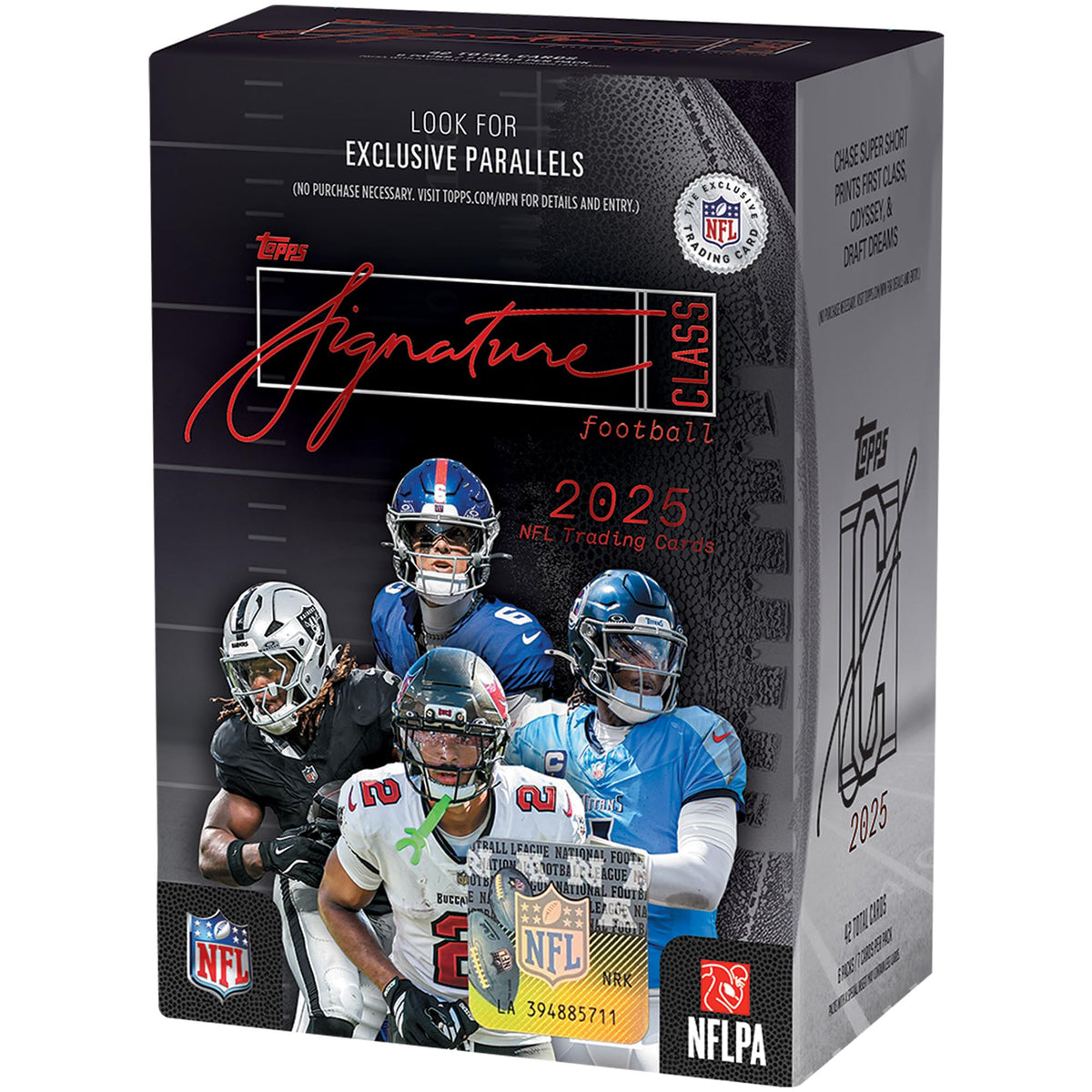 2025 Topps NFL Signature Class Football Value Box Z903