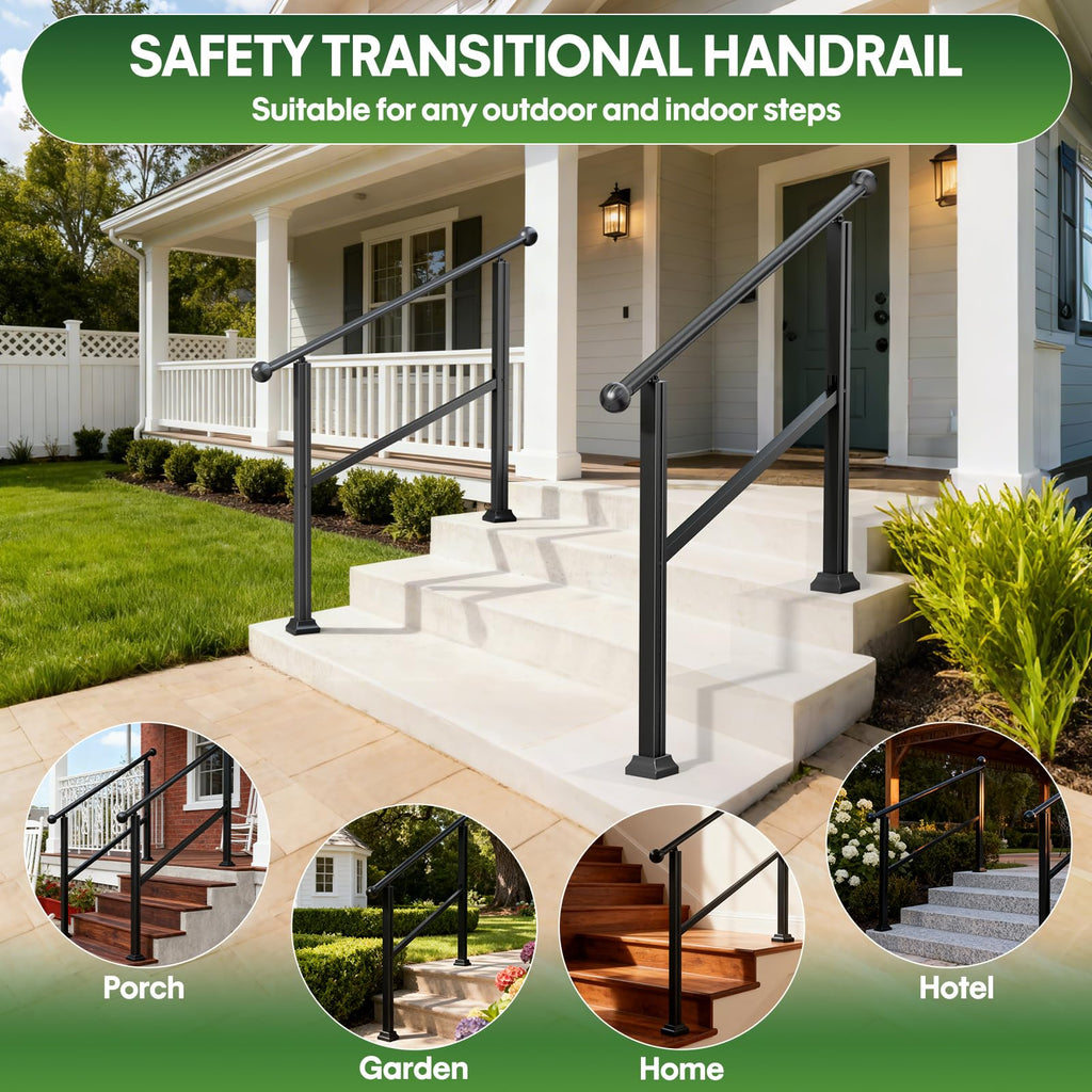 Adjustable Outdoor Stair Railing C47565