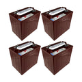 6V 225Ah Deep-Cycle Flooded Battery Pack of 4 T44389