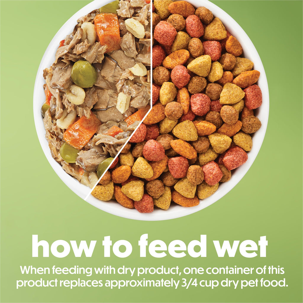 Wet Dog Food 12 10 oz Tub W176969