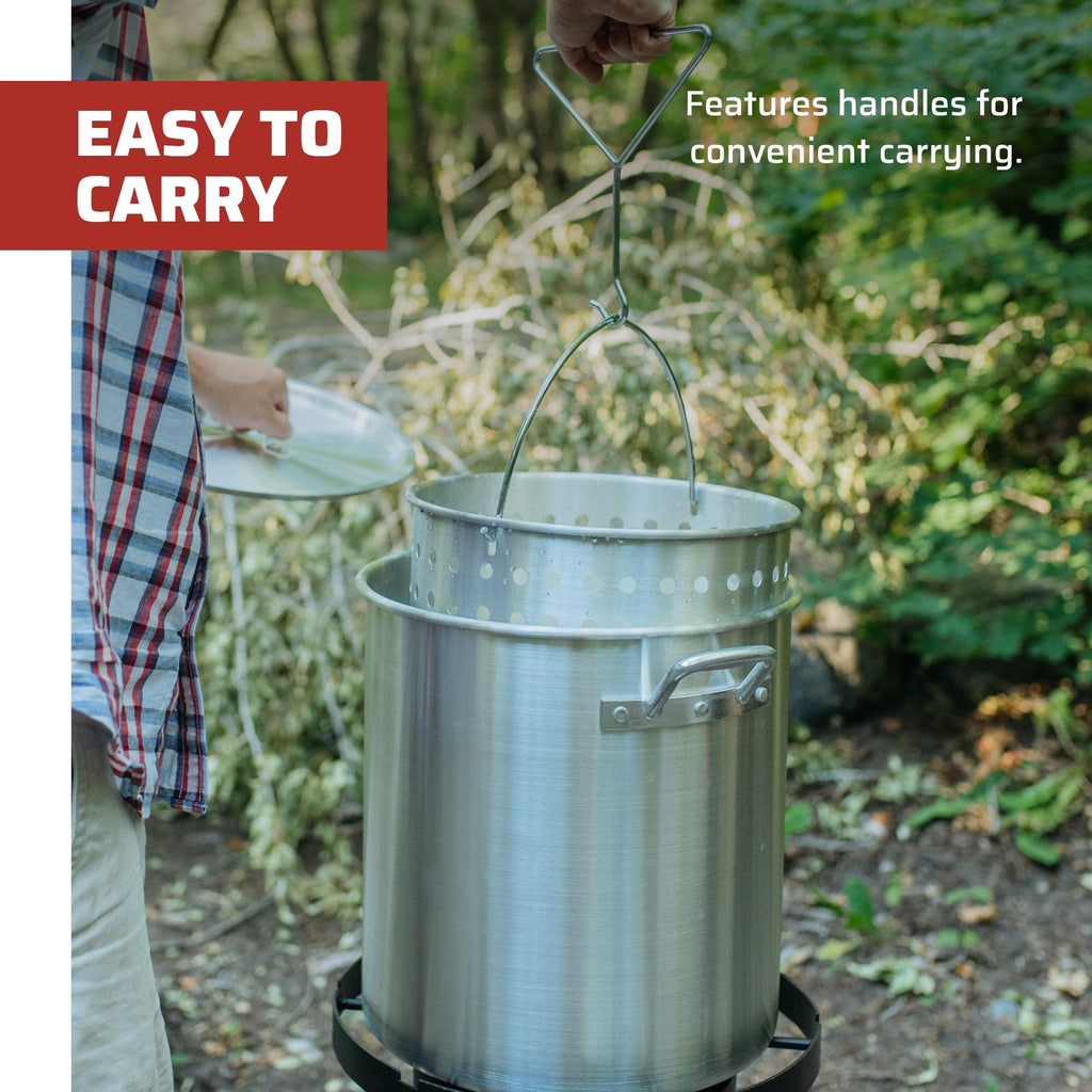 32-Quart Aluminum Pot I819