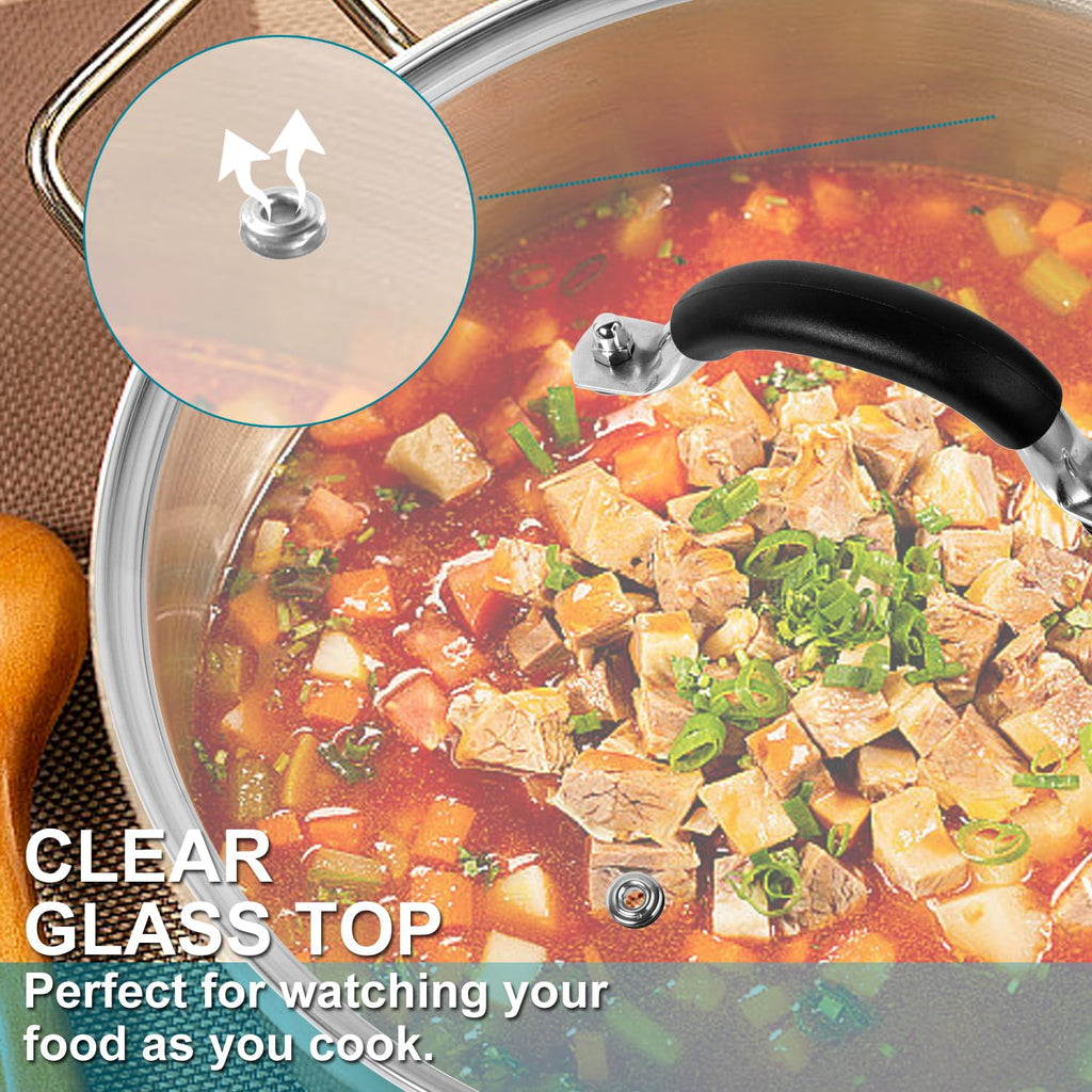 10.25 Inch Tempered Glass Lid with Steam Vent F49778