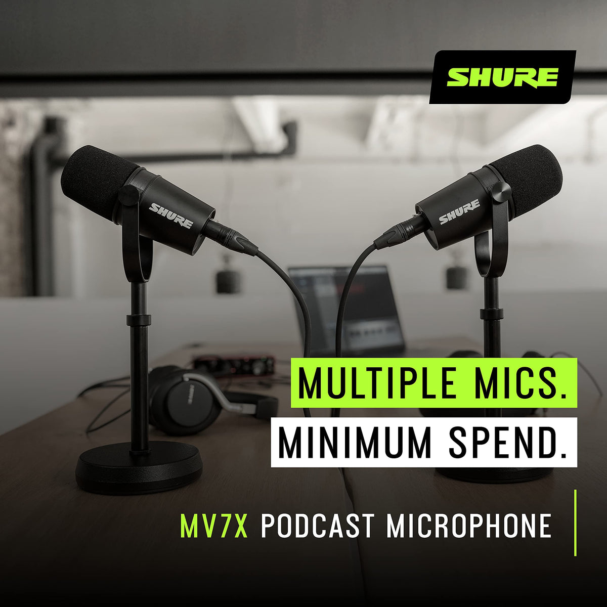 XLR Dynamic Podcast Recording Microphone F97339