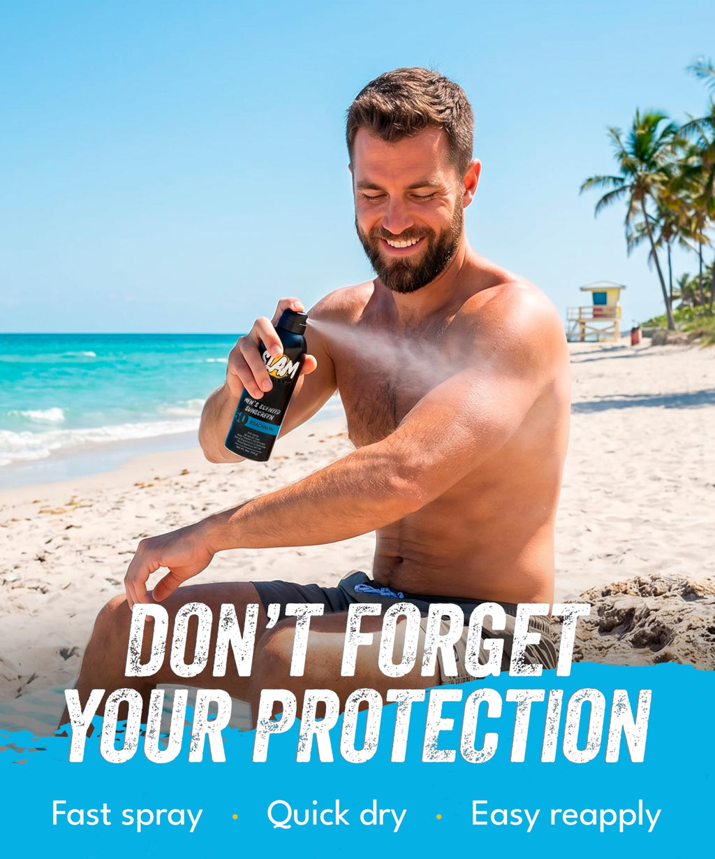 Sunscreen Spray 50 SPF Waterproof for Face & Body 2 Pk K1554