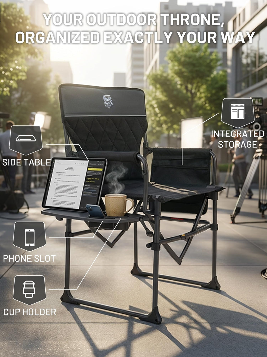 Heavy Duty Camping Chair Q491
