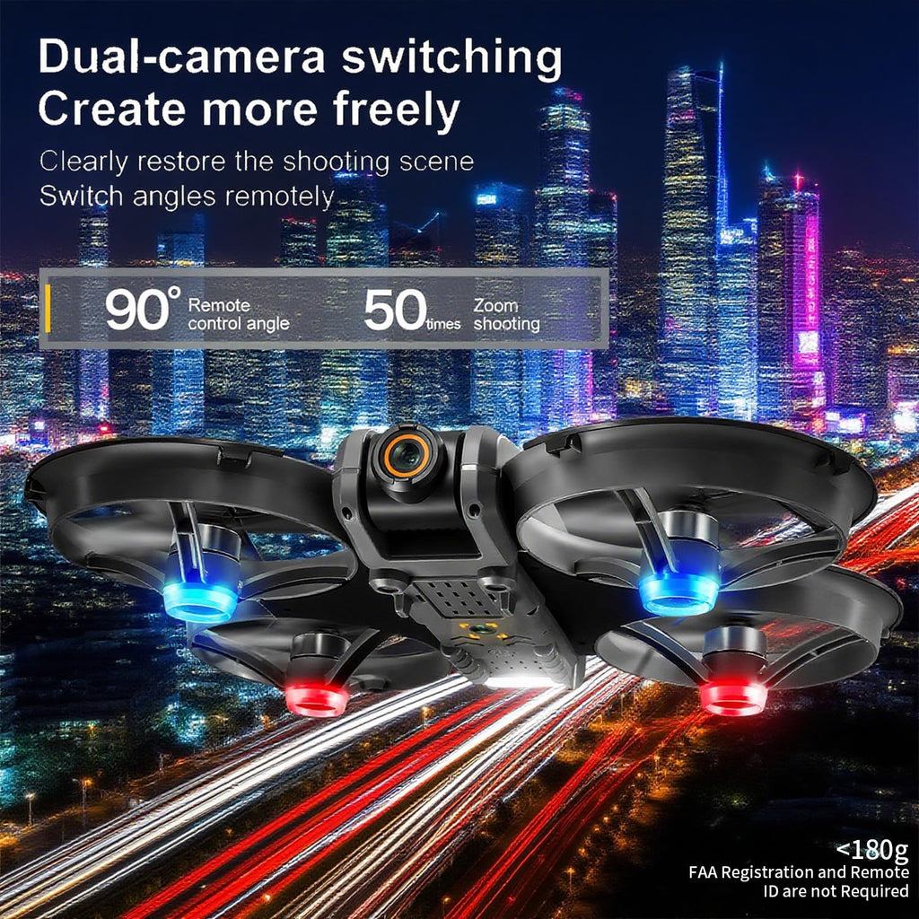 4.5-inch HD Screen Remote Control Drone with 2K Dual Cameras J511565