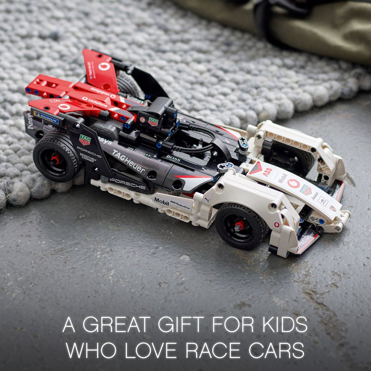 Pull-Back Race Car Model Building Set R222
