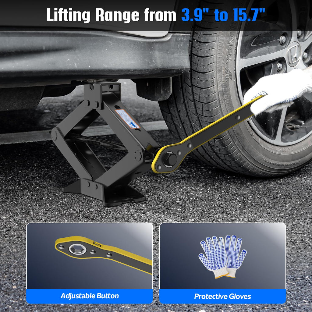 3 Ton Scissor Jack Q484