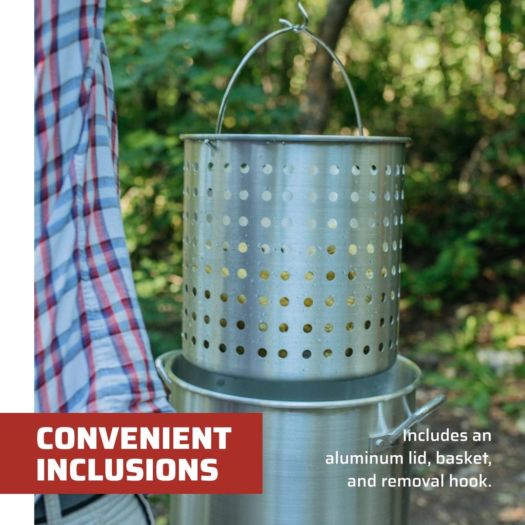 32-Quart Aluminum Pot I819