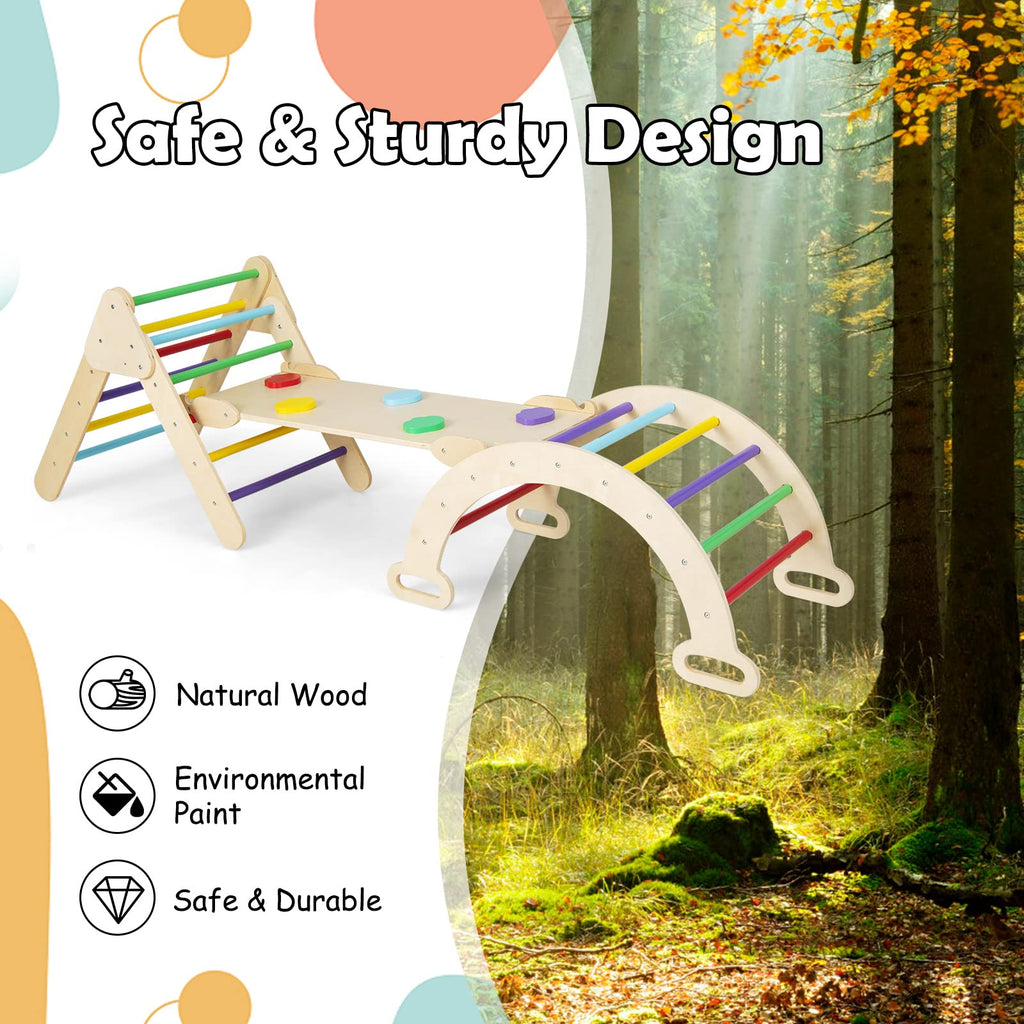 7 in 1 Foldable Wood Climbing Toys I788