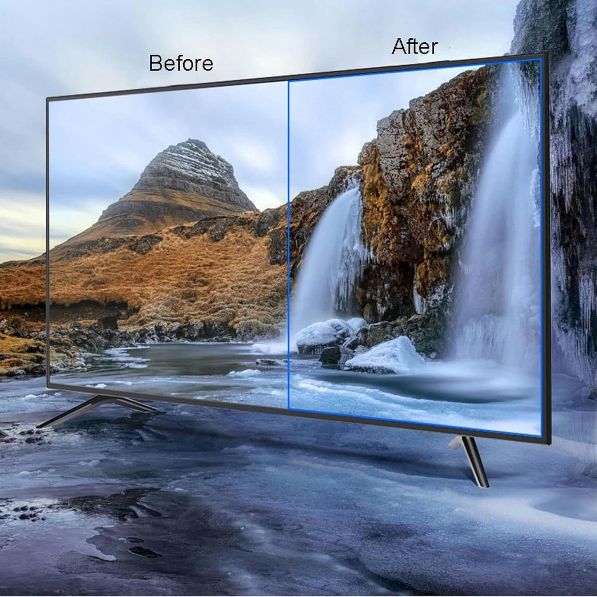 75 Inch TV Screen Protector Anti Blue Light Anti-UV Ultra-Clear D648