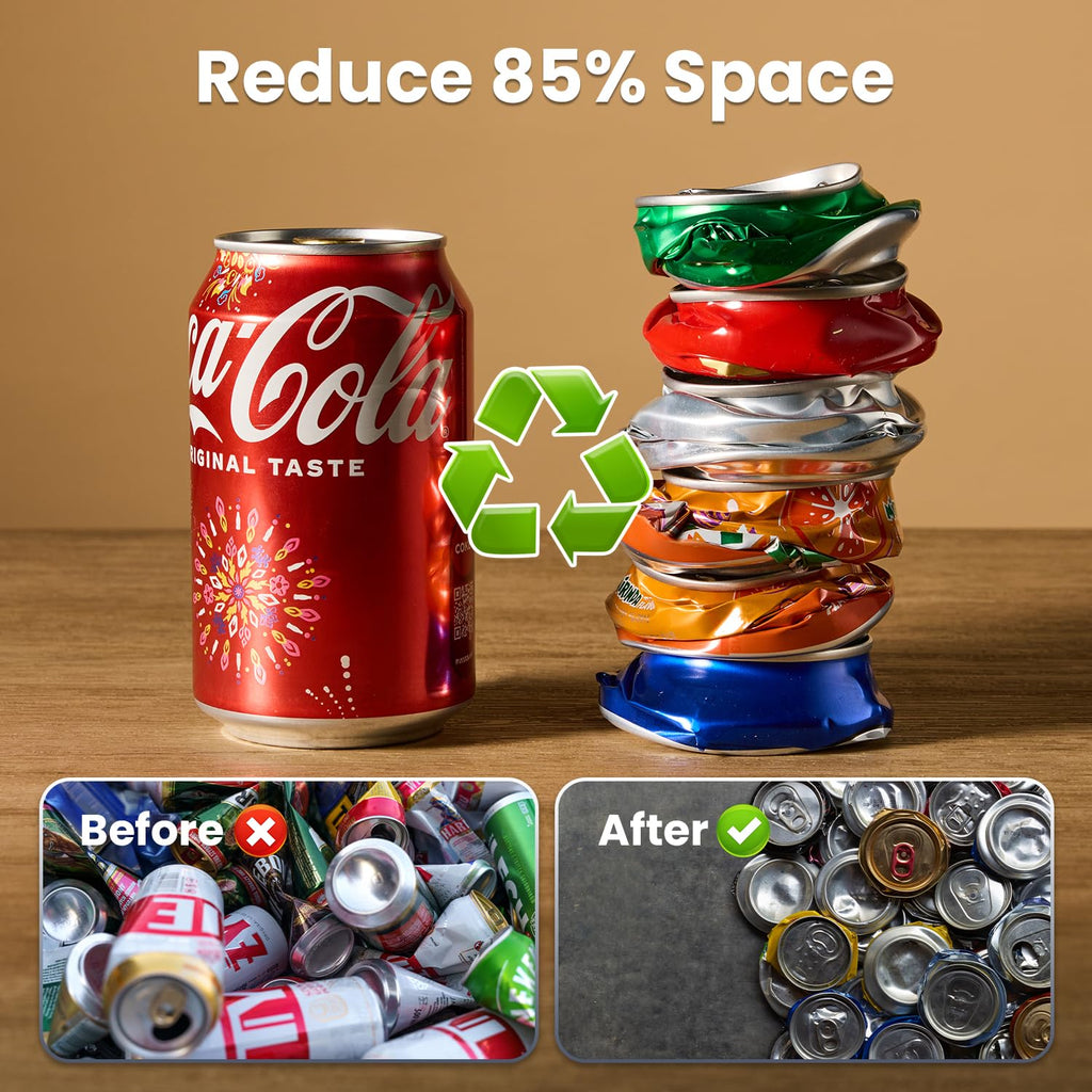 Wall Mounted Can Crusher for 8-16oz Aluminum Cans O5556