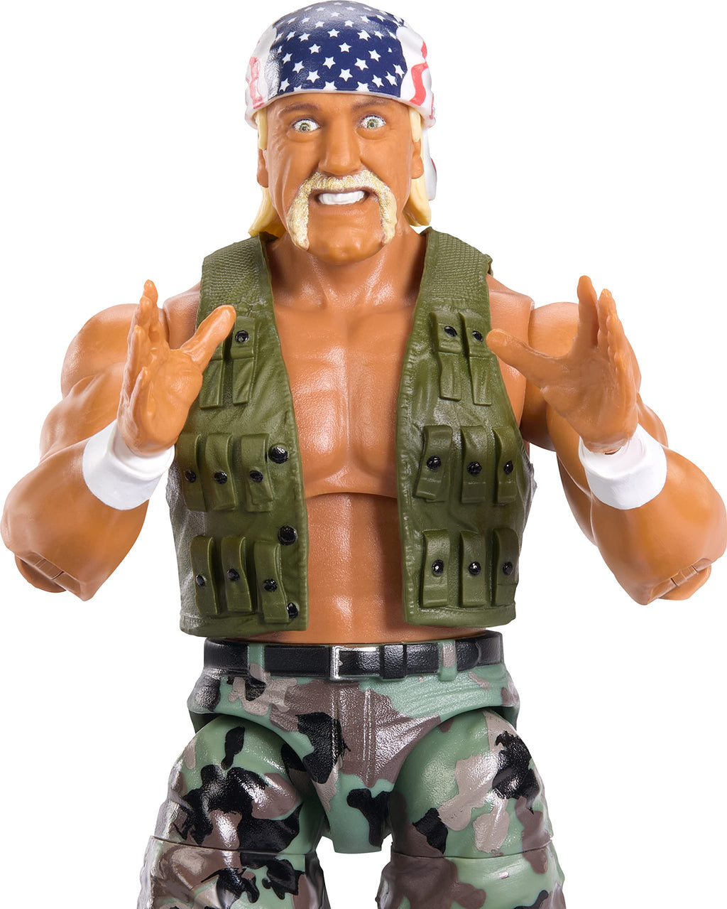 Hulk Hogan Action Figure with Accessory and Build-A-Figure Parts Q147538