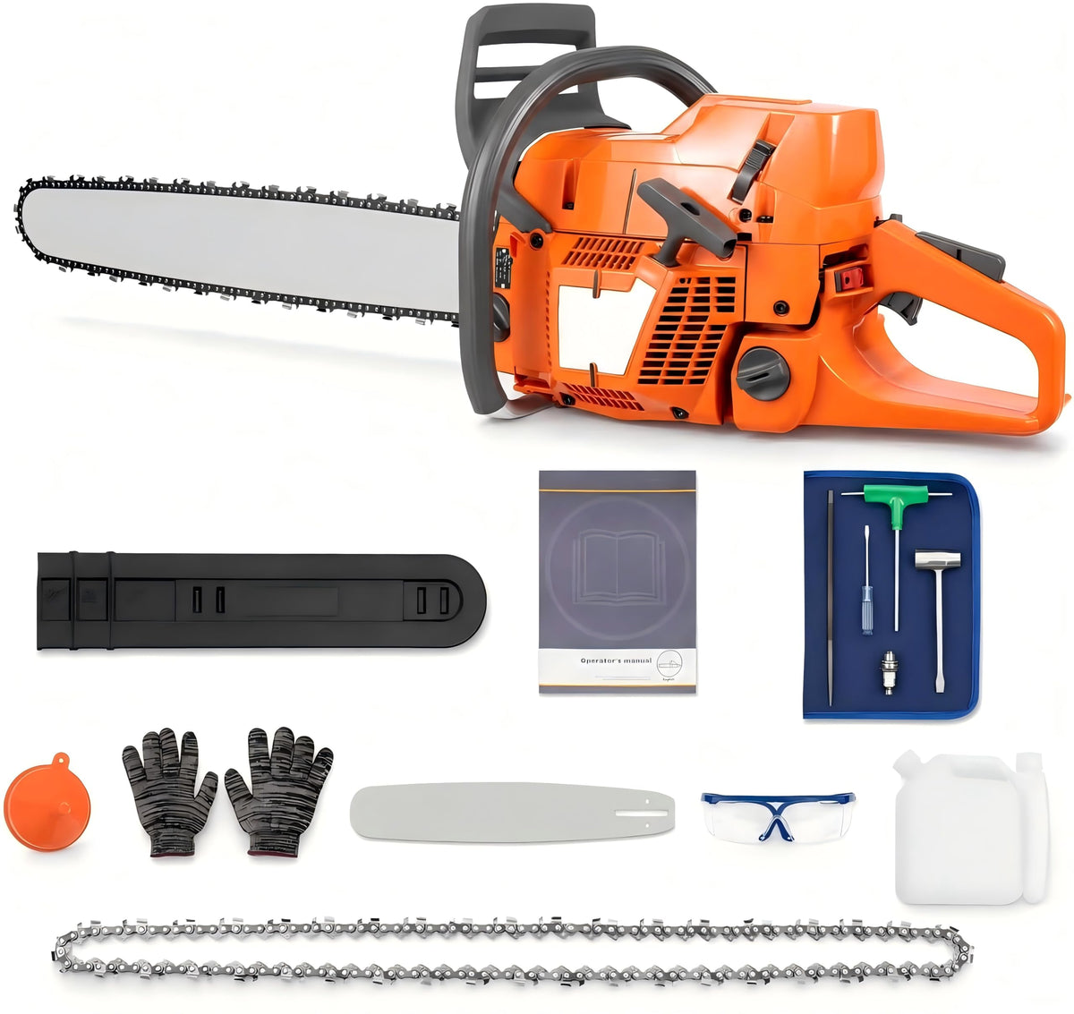 71.8CC 24inch 2-Stroke Gas Chainsaw X436