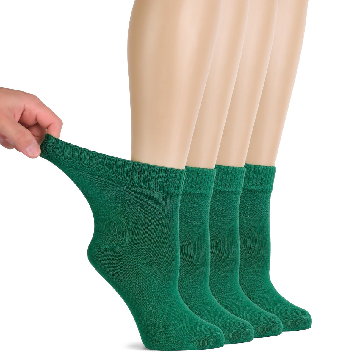 Bamboo Seamless Ankle Socks M12815