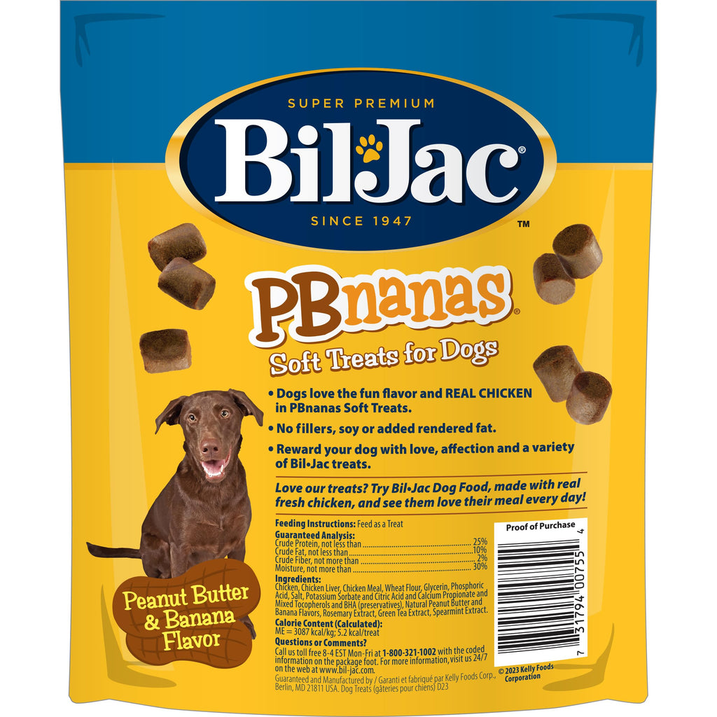 Soft Dog Treats with PB & Banana Flavor 4 oz D838616