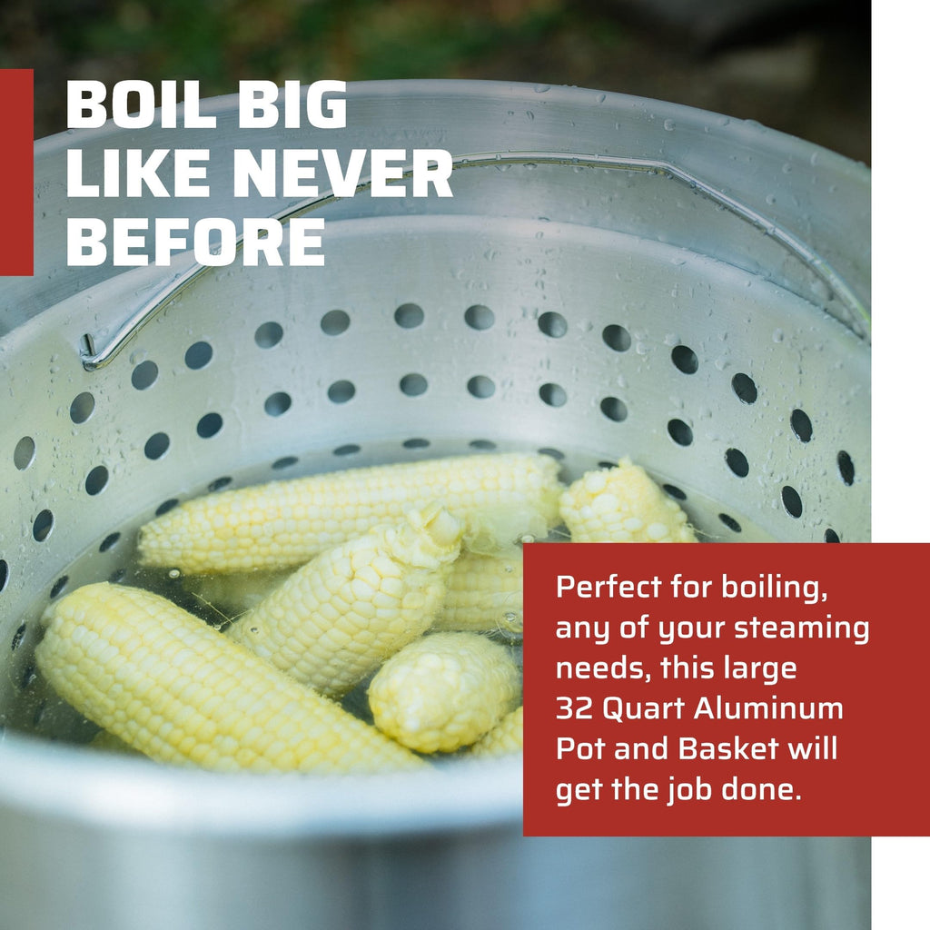 32-Quart Aluminum Pot I819