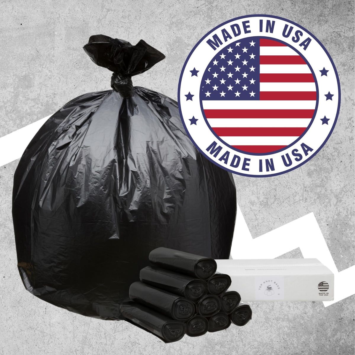 45 Gallon Black 1.5 Mil Trash Bags 100 Count X5269