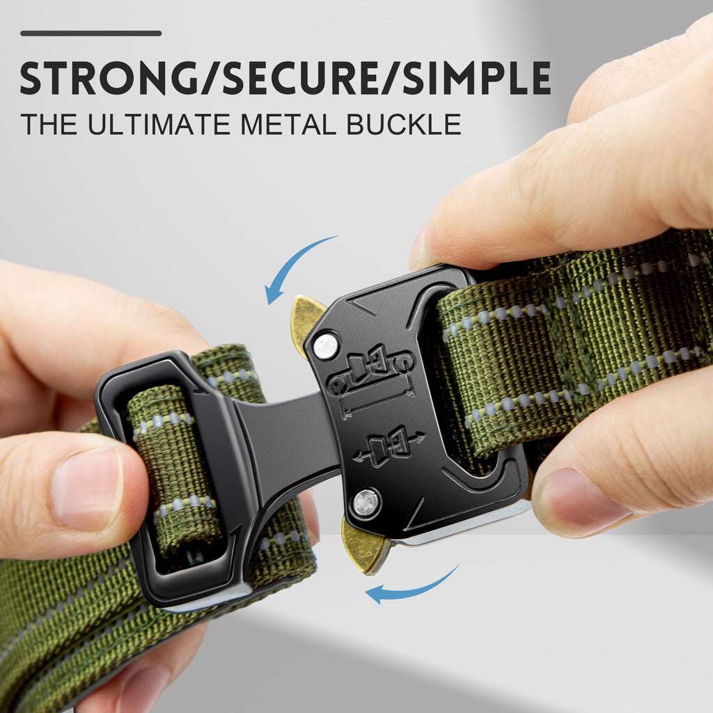 Tactical Dog Collar with Handle S9262