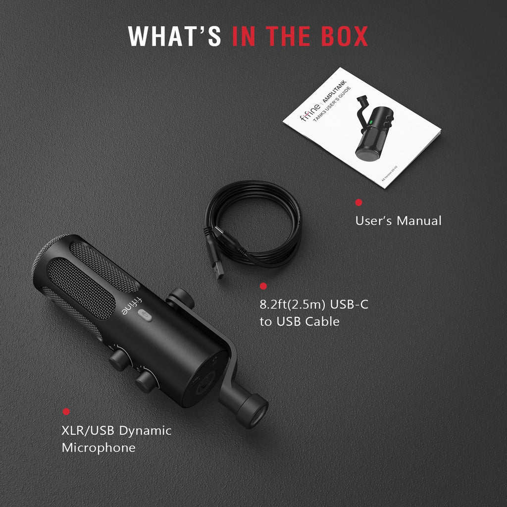 XLR USB Dynamic Microphone F560