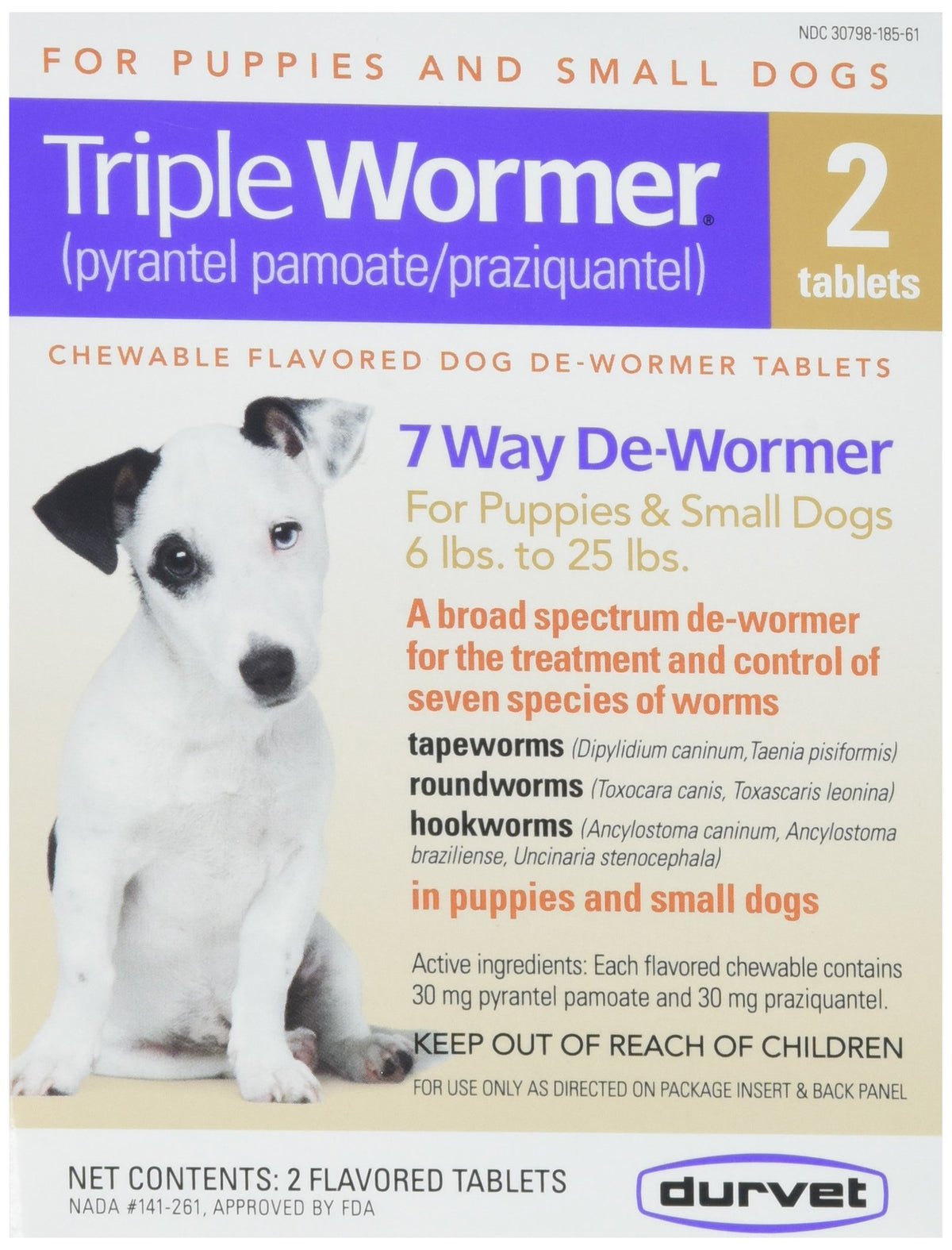 Broad Spectrum De-Wormer U7716