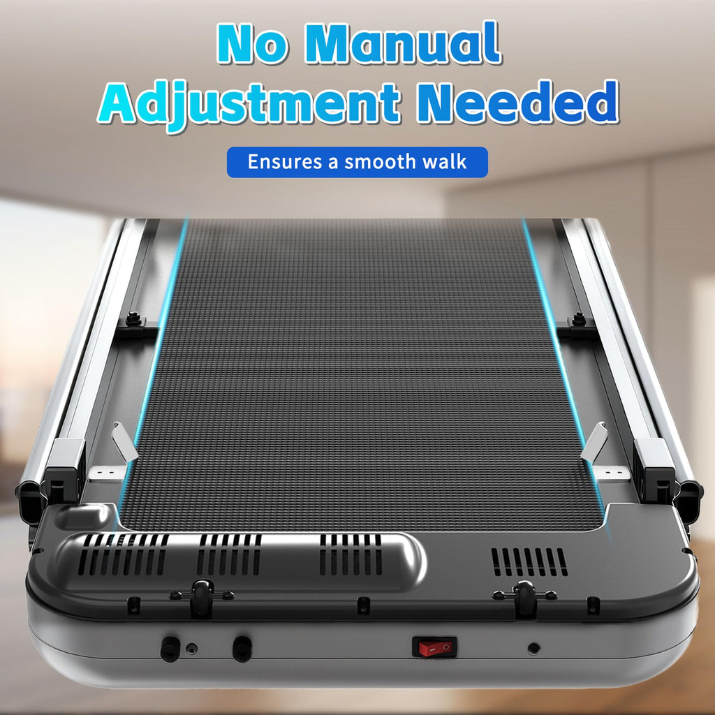 3 in 1 Compact Under Desk Treadmill with Handle Bar W483833