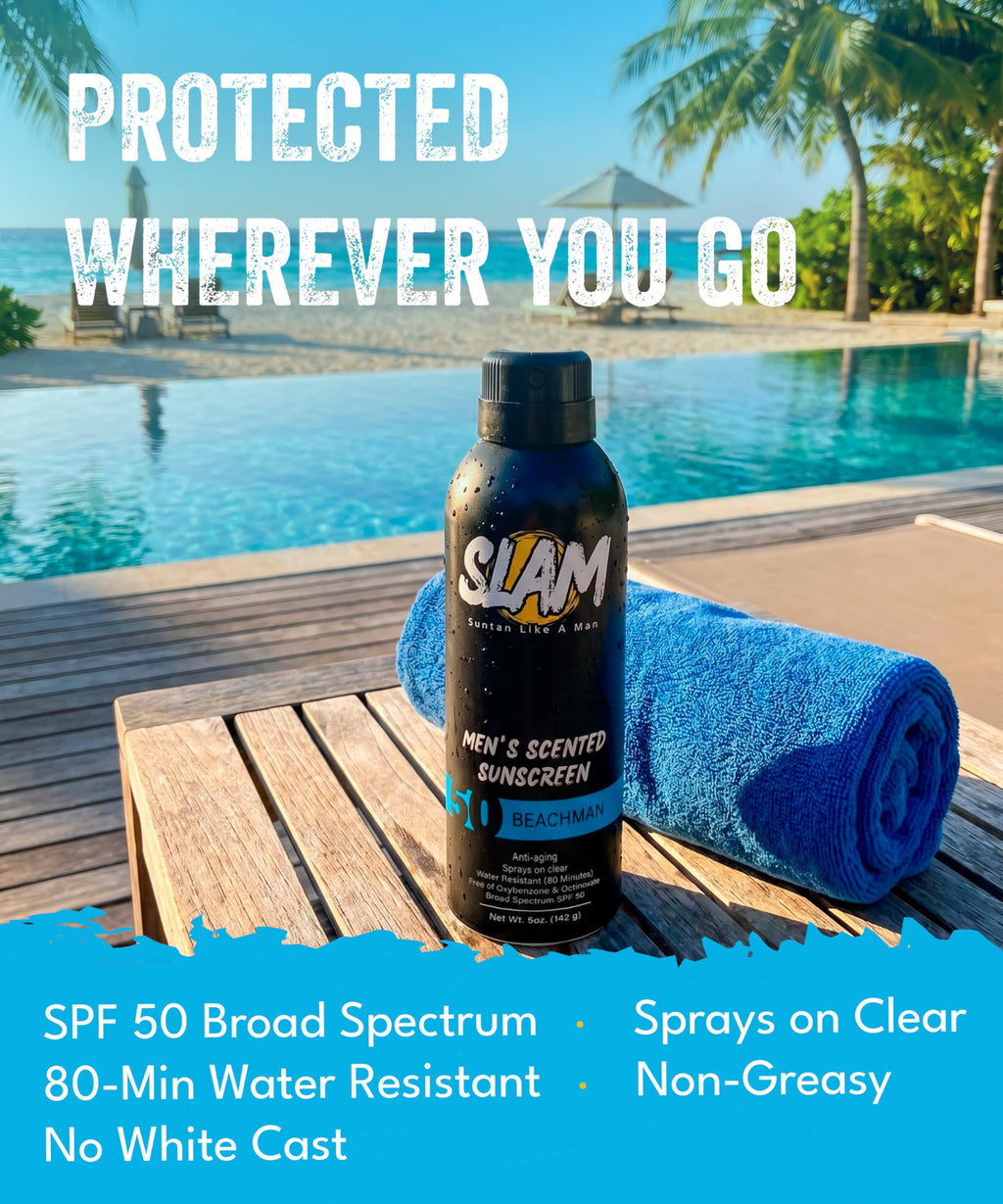 Sunscreen Spray 50 SPF Waterproof for Face & Body 2 Pk K1554