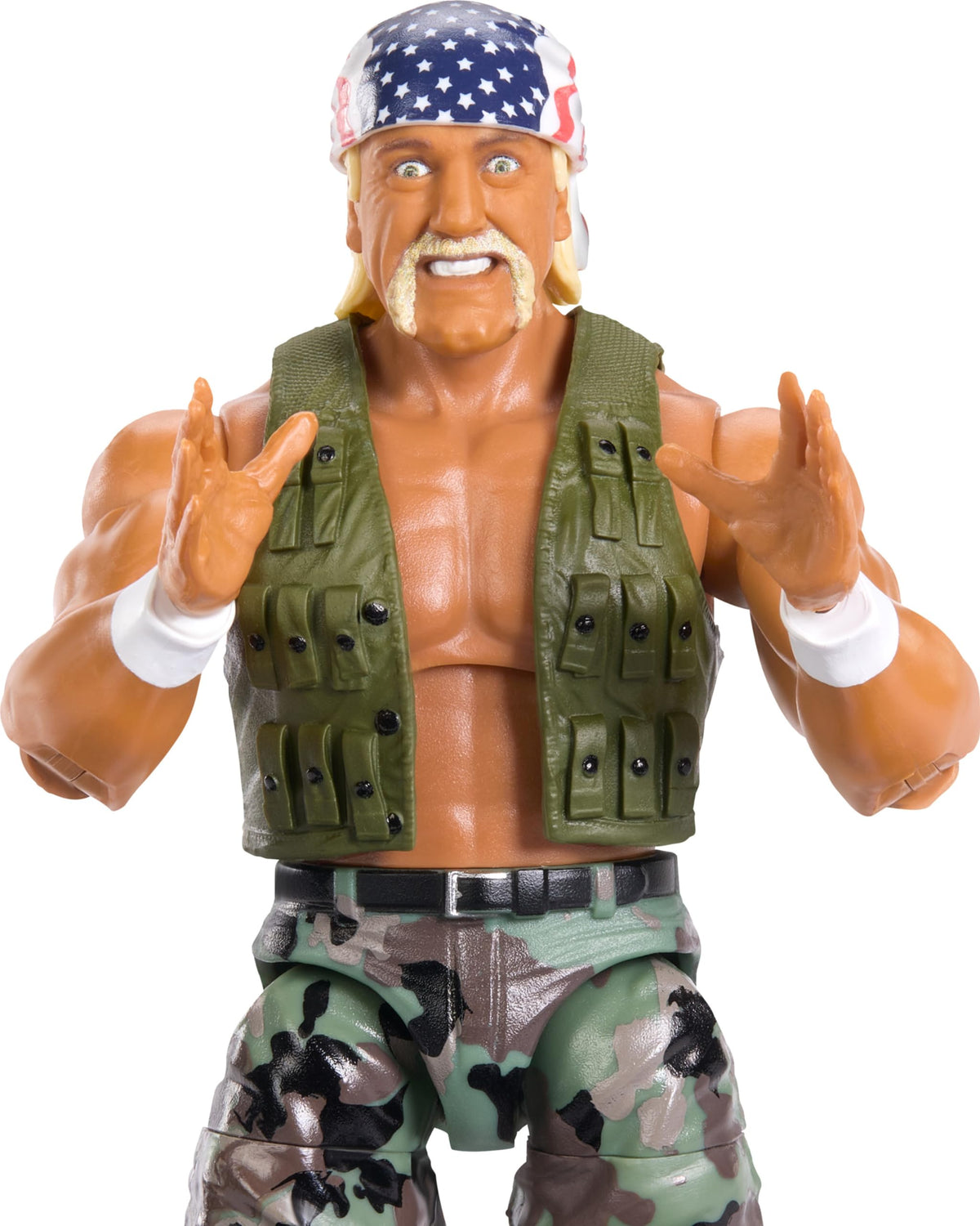 Hulk Hogan Action Figure with Accessory and Build-A-Figure Parts Q147538