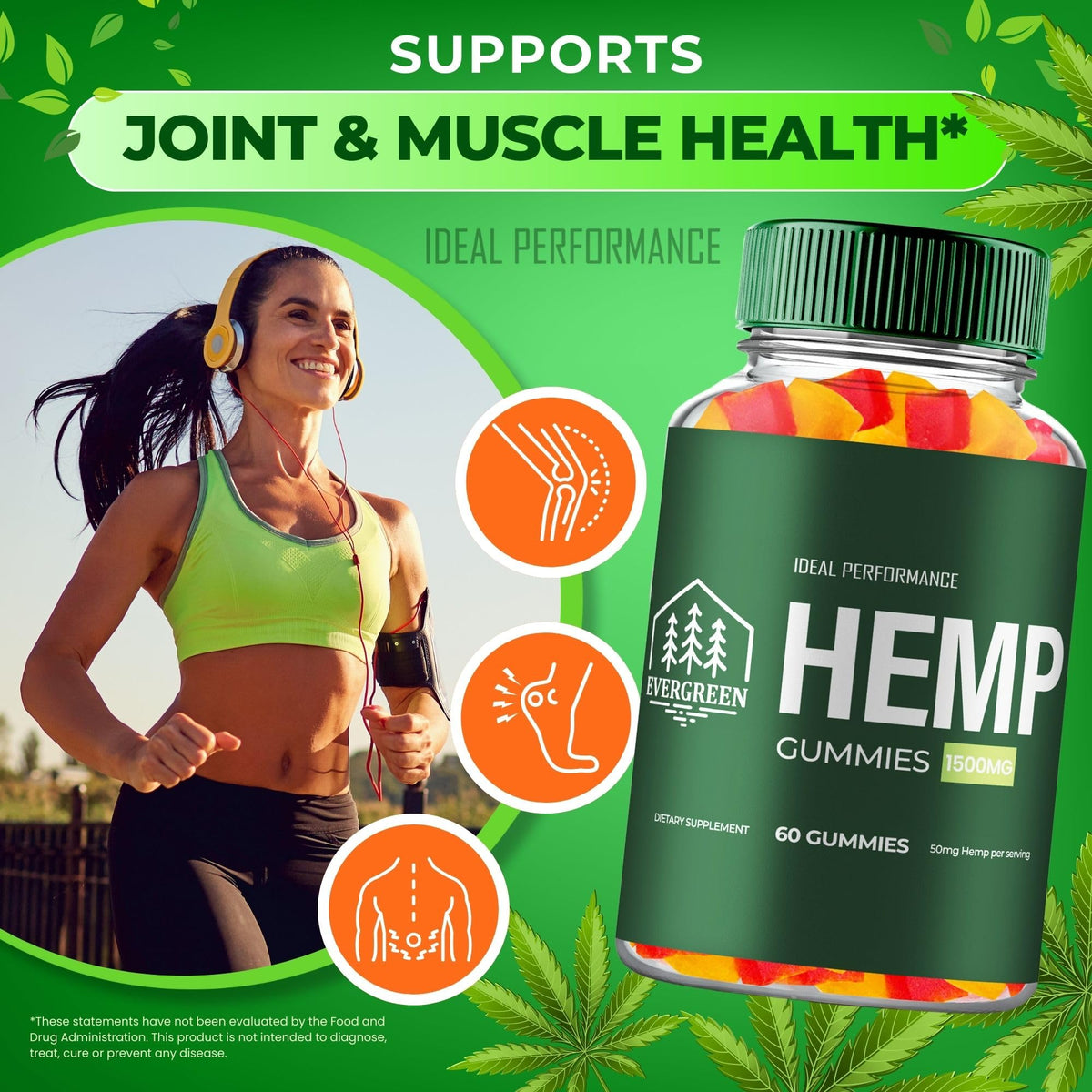 60 Gummies Hemp Gummies T765